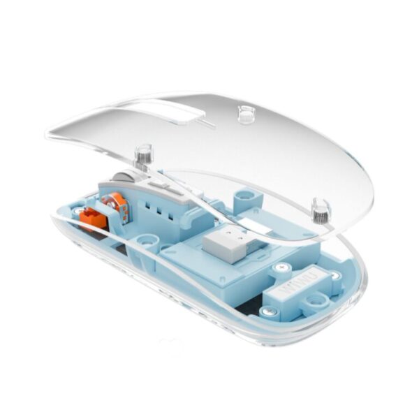 WM105 Crystal Magnetic Wireless Mouse - Image 3