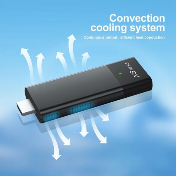 XS97 S3 ALLWINNER H313 ANDROID 10 DUAL WIFI QUAD CORE 2GB+8GB 4K TV STICK - Image 6