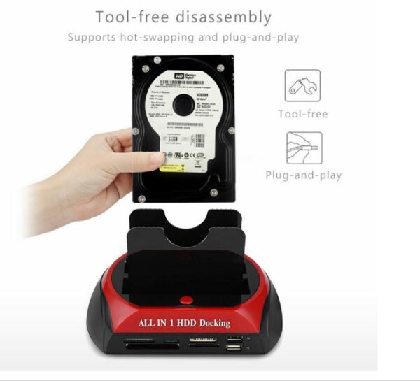 HDD sata docking station usb 3.0 876 U3 - Image 2
