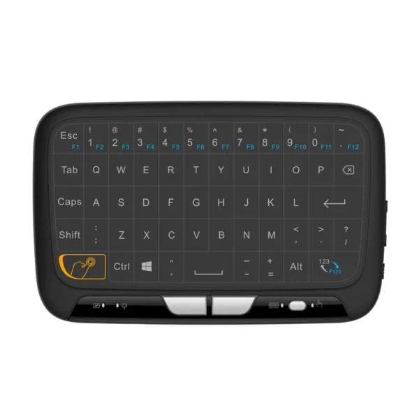 H18+ 2.4GHZ WIRELESS KEYBOARD FULL TOUCHPAD BACKLIGHT KEYBOARD