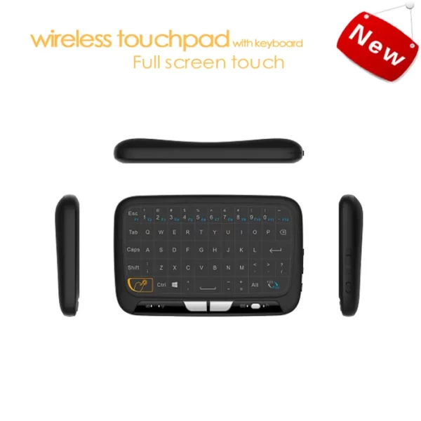 H18+ 2.4GHZ WIRELESS KEYBOARD FULL TOUCHPAD BACKLIGHT KEYBOARD - Image 4