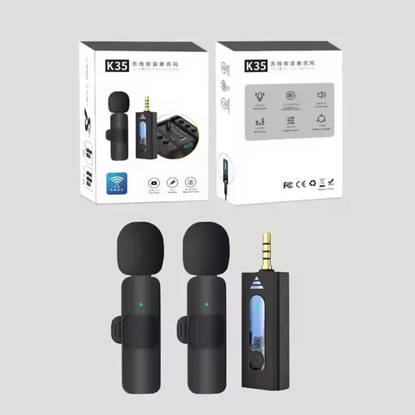 K35 High-Quality Wireless Dual Microphone - Image 4
