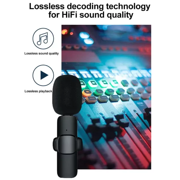 K35 High-Quality Wireless Dual Microphone - Image 5