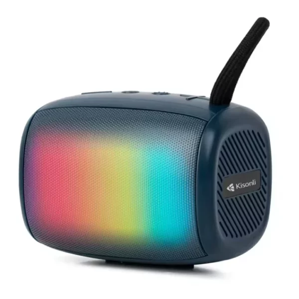 KISONLI S18 RGB COLORFUL HIGH QUALITY PORTABLE BLUETOOTH SPEAKER