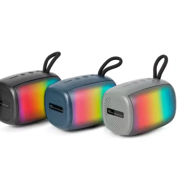 KISONLI S18 RGB COLORFUL HIGH QUALITY PORTABLE BLUETOOTH SPEAKER - Image 5