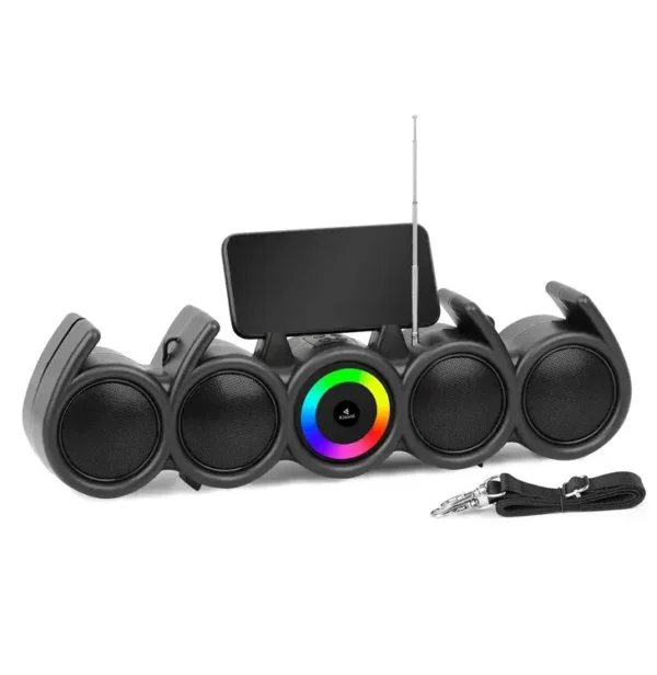 KISONLI LED-918 SOUNDBAR SPEAKER SUBWOOFER WIRELESS HOME THEATER BLUETOOTH SOUNDBAR - Image 4