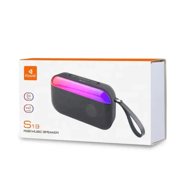 KISONLI S19 PORTABLE BLUETOOTH MINI SPEAKER - Image 5