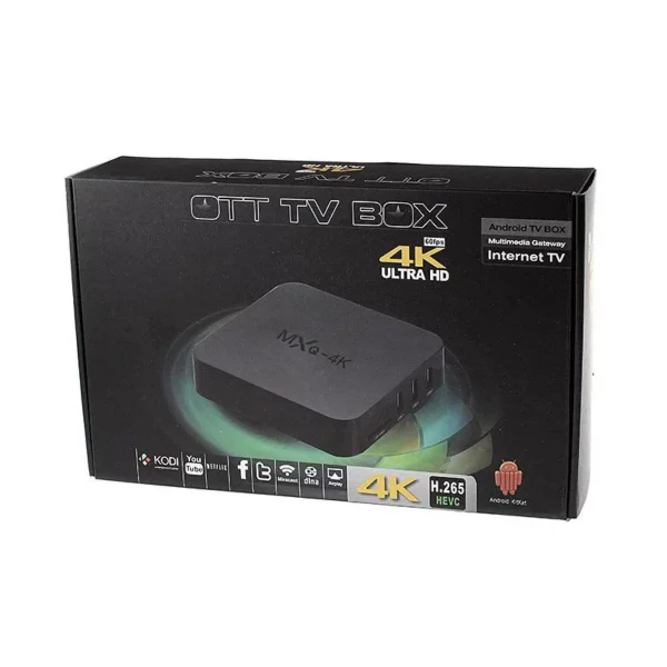SMART BOX MXQ 4K QUAD CORE 1G+8G - Image 2