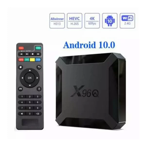 Smart Box X96Q Mini Quad Core 2g+16g 4K 60FPS ANDROID 10V - Image 5