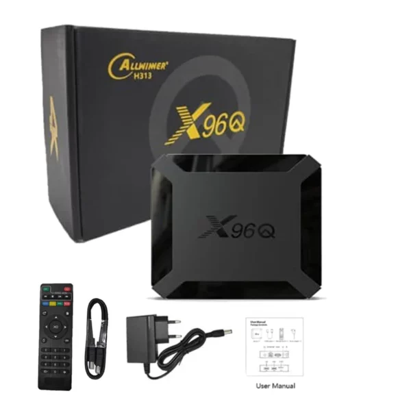 Smart Box X96Q Mini Quad Core 2g+16g 4K 60FPS ANDROID 10V - Image 2