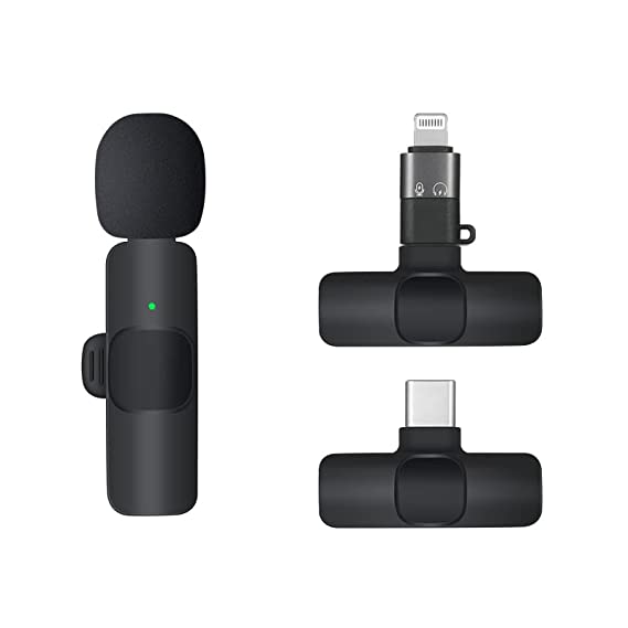 K9 Collar Wireless Microphone iPhone/Android & Type C Supported Wireless Microphone