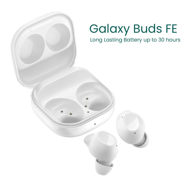 Samsung Galaxy Buds Fe True Wireless Bluetooth Earbuds Sm-R400n White - Image 3