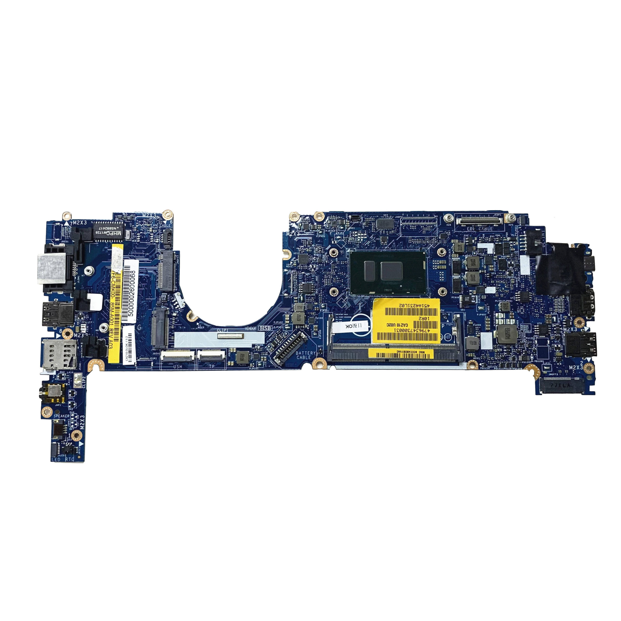 Dell Latitude 7280 7290 Laptop Motherboard With I7-6th gen