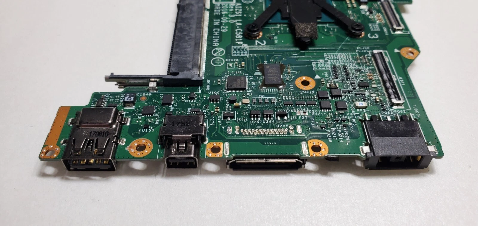 LENOVO YOGA 260 COMPAL I5 6TH GEN LAPTOP MOTHERBOARD - Image 3